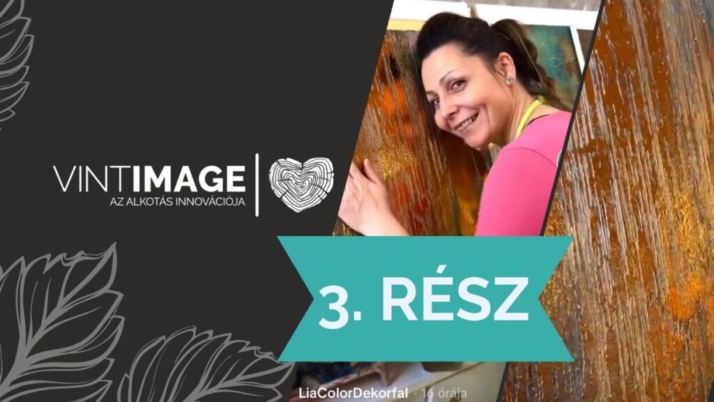 csíkos, strukturált dekorfal egyszerűen 3